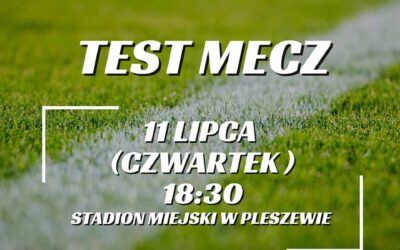 Test mecz do I drużyny seniorskiej