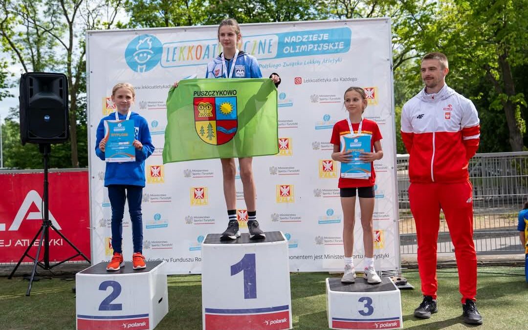 Sukcesy młodych lekkoatletów Stali Pleszew w wojewódzkich eliminacjach „Lekkoatletycznych Nadziei Olimpijskich”.