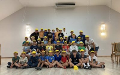 Obóz sportowy Stali Pleszew w Kolonii Łobudzice