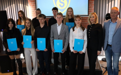 Młodzi sportowcy Stali Pleszew nagrodzeni przez Burmistrza