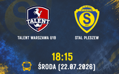 Przed seniorami drugi sparing. Rywalem Talent Warszawa U19
