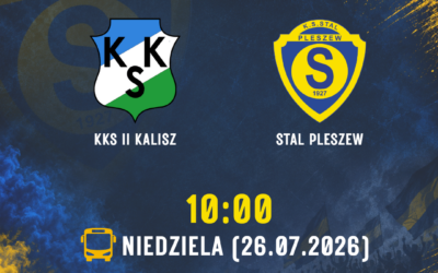 Przed seniorami trzeci sparing. Czas na mecz z KKS II Kalisz.